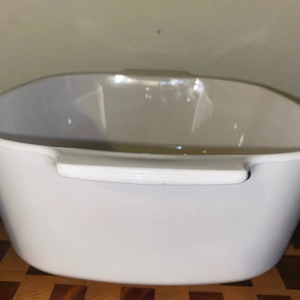 Vintage CorningWare Pyrex Spice of Life L'Echalote 5QT A5B Casserole Dish Rare